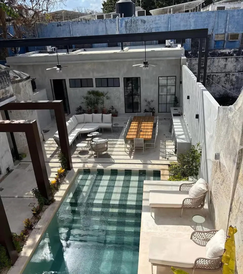 Amazing Downtown House Near Plaza Grande, 7Bd Villa Merida Mexico